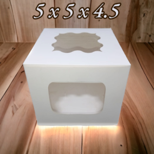 5 x 5 x 4.5 Bento Cake Box