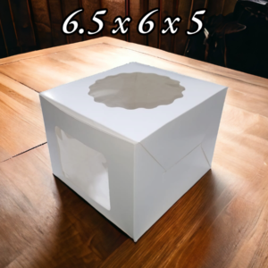 6 x 6 x 5 Bento Cake Box