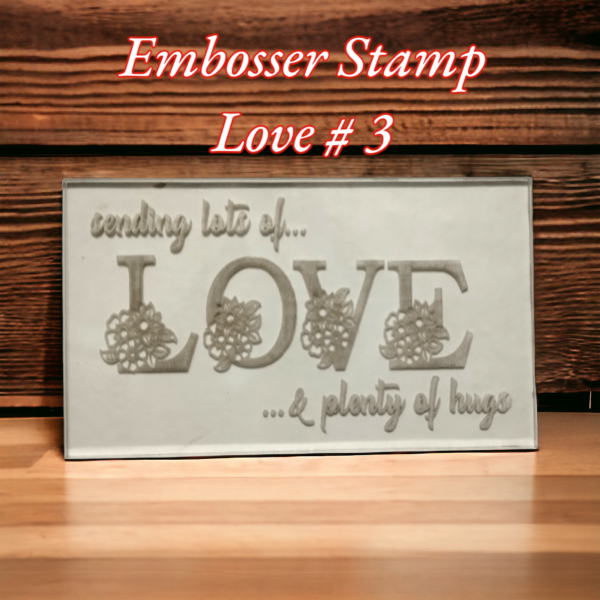 Embosser Stamp Love - Image 3
