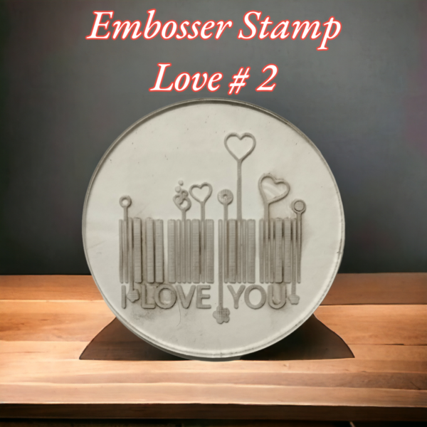 Embosser Stamp Love - Image 2