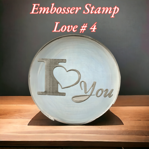 Embosser Stamp Love - Image 4