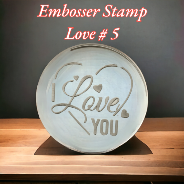 Embosser Stamp Love - Image 5