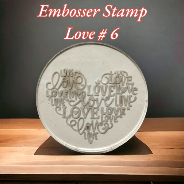 Embosser Stamp Love - Image 6