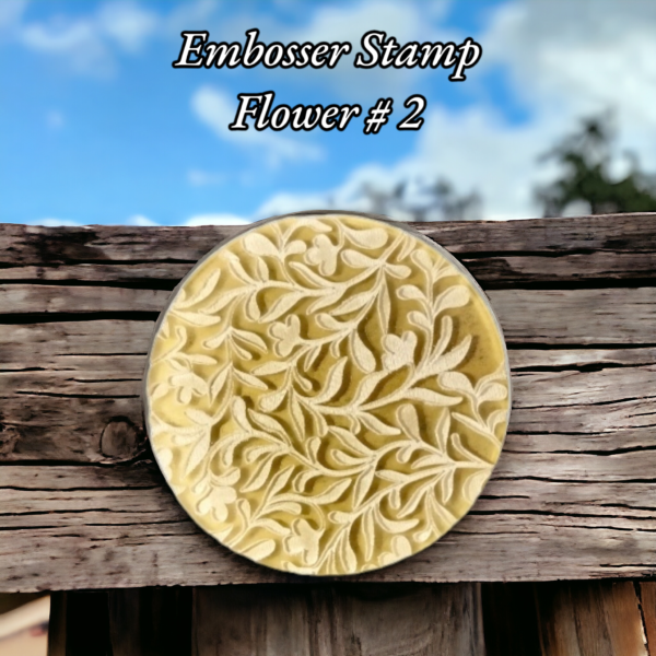 Embosser Stamp Flower - Image 2
