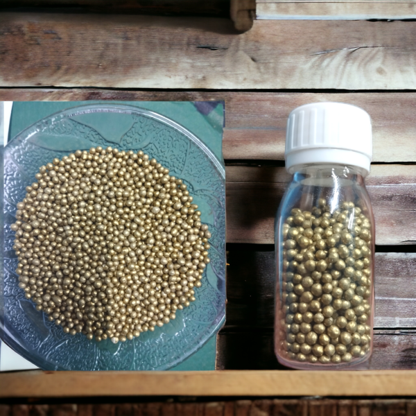 Real Gold Shade Sugar Balls (30 gm) - Image 2