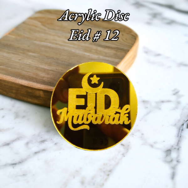 Acrylic Disc (Eid Mubarak) - Image 12