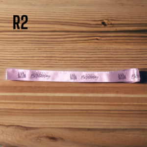 Printed Ribbon 5 Yards Roll R2