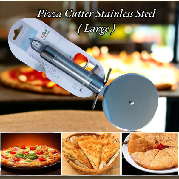 Pizza Cutter Stainless Steel ( Medium )