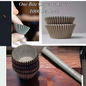 One Bite Cupcake Liner 1000 Pcs Pack