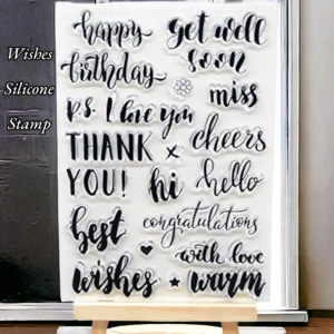 Wishes Silicone Stamp