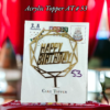 Acrylic Topper AT # 53 (Happy Birthday)