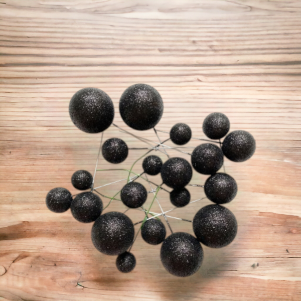 Glitter Faux Balls Pack of 20 Pcs - Image 3