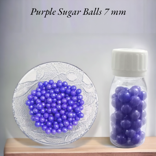 Purple Sugar Balls 30 gm Pack - Image 2