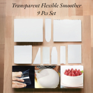 Transparent Flexible Smoother 9 Pcs Set
