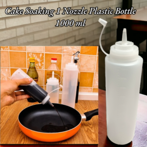 Cake Soaking 1 Nozzle Plastic Bottle 1000 ml