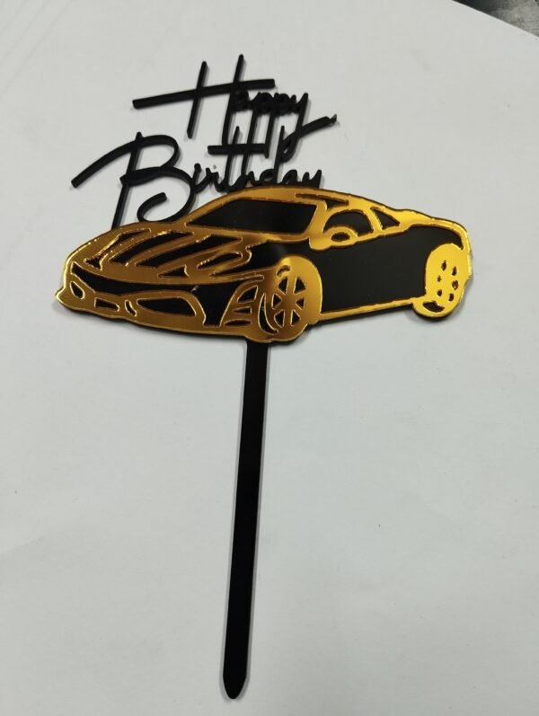 Acrylic HBD Car Topper - Image 2