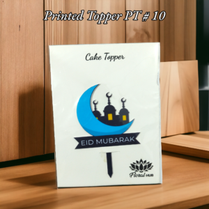 Printed Topper PT # 10 (Eid Mubarak)