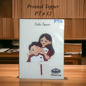 Printed Topper PT # 12