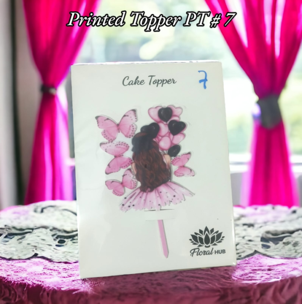 Printed Topper PT # 7