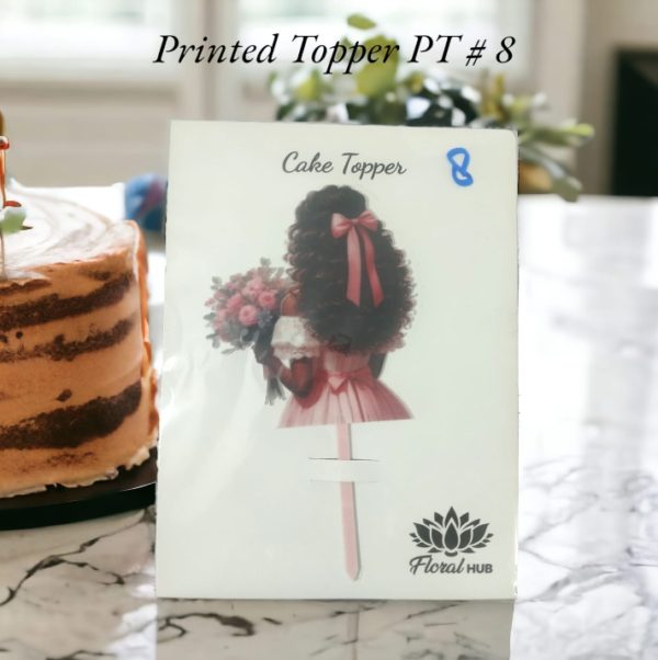 Printed Topper PT # 8