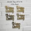 Acrylic Topper AT # 94 (Happy Anniversary) (5pcs)