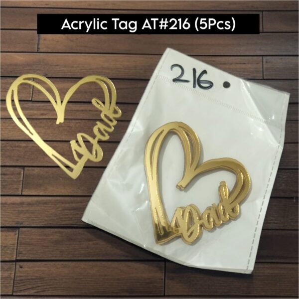 Acrylic Tag Fathers Day - Image 6
