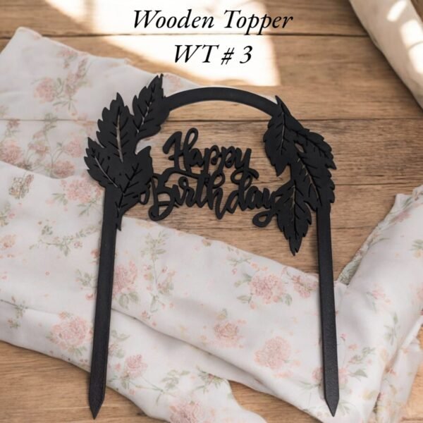 Wooden Toppers (3 Designs) - Image 3