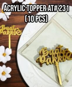 Acrylic Topper AT# 231 (10 Pcs)