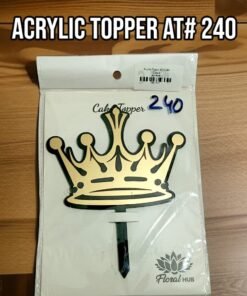 Acrylic Topper AT # 240 Crown