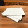Durable rectangle cake base for heavy cakes