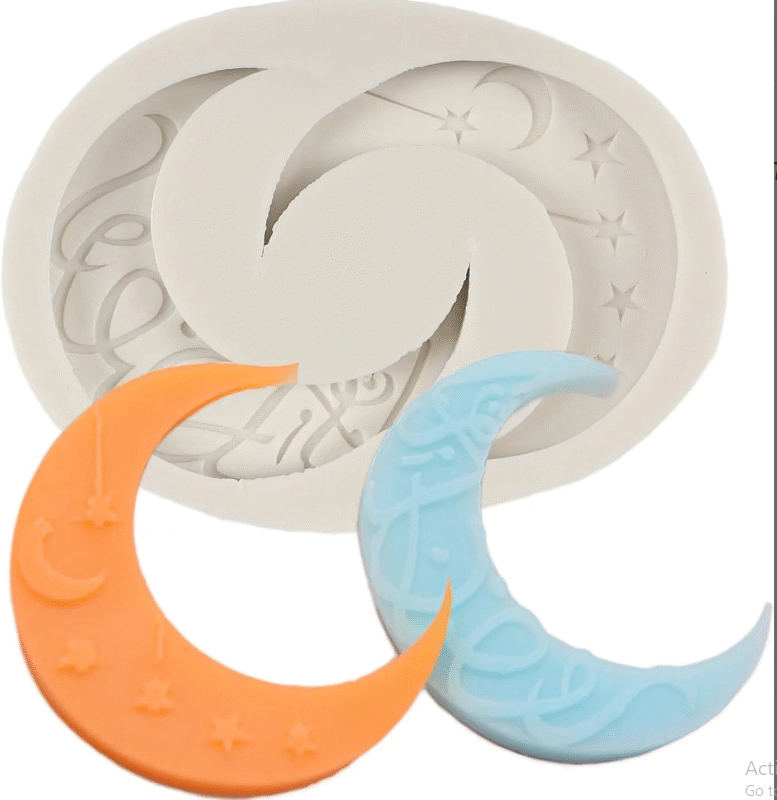 Silicone Moon Mold Item # 174