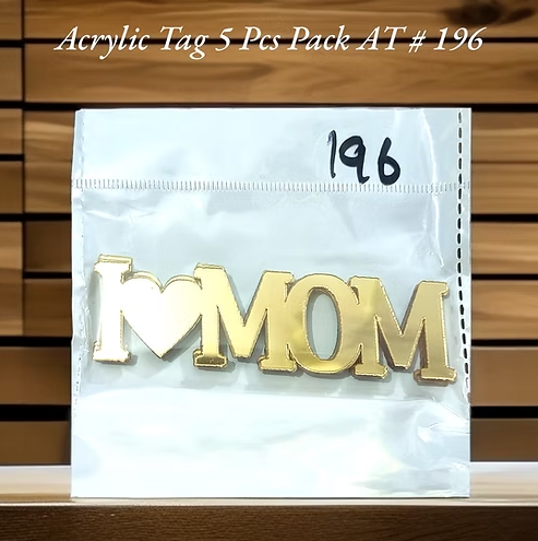 Acrylic Tag (Mother's Day)
