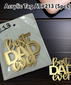 Acrylic Tag Father's Day