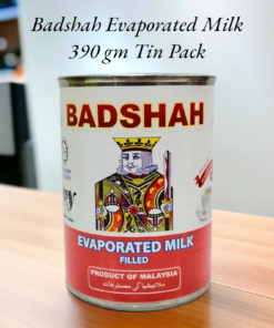 Badshah Evaporated Milk Tin Pack (390gm)
