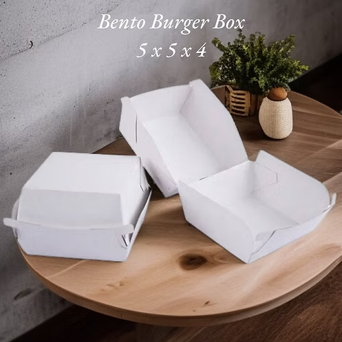 Bento Burger Box 5 x 5 x 4