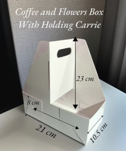 Coffee and Flowers Box with Carry