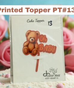Printed Topper PT # 13
