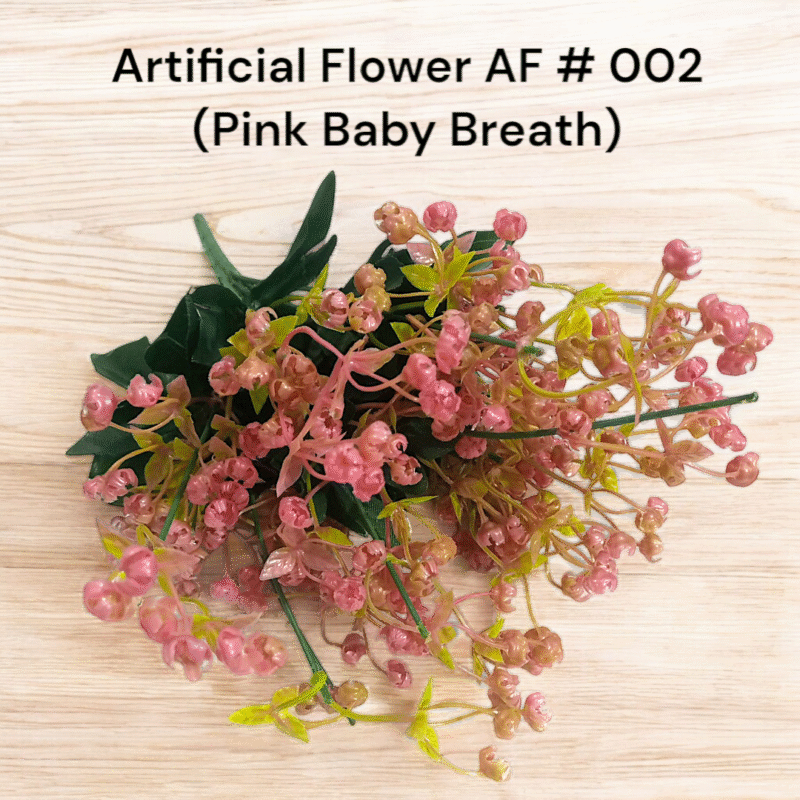 Artificial Flowers AF # 002 (Pink Baby Breath)