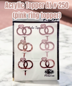 Acrylic Topper AT # 250 (6 Pcs)