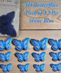 Alternative view of 3D Butterflies Pack of 12 Pcs