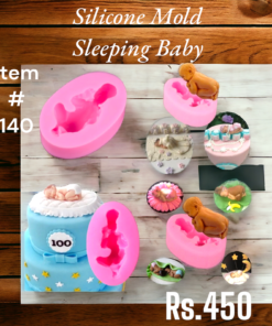 Silicone Mold Sleeping Baby Item # 140
