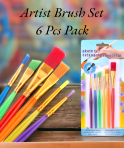 Artist Brush Set 6 Pcs Pack