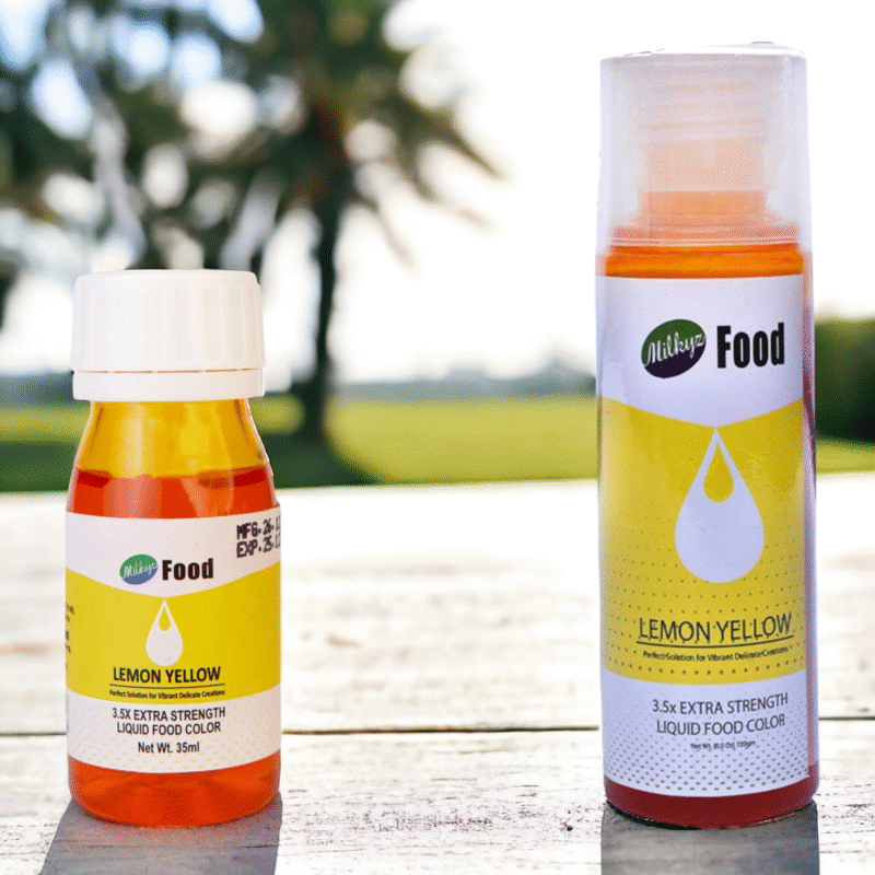 Milkyz Food Liquid Food Color Lemon Yellow