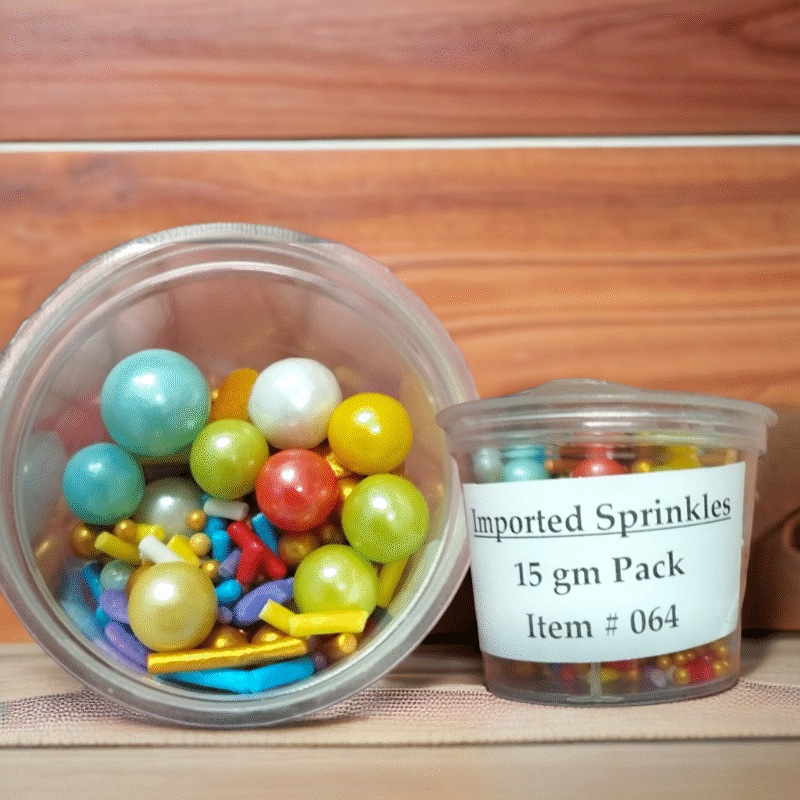 Imported Sprinkles 15 gm Pack Item # 064