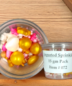 Imported Sprinkles 15 gm Pack Item # 072