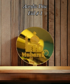 Acrylic Disc (Eid Mubarak)