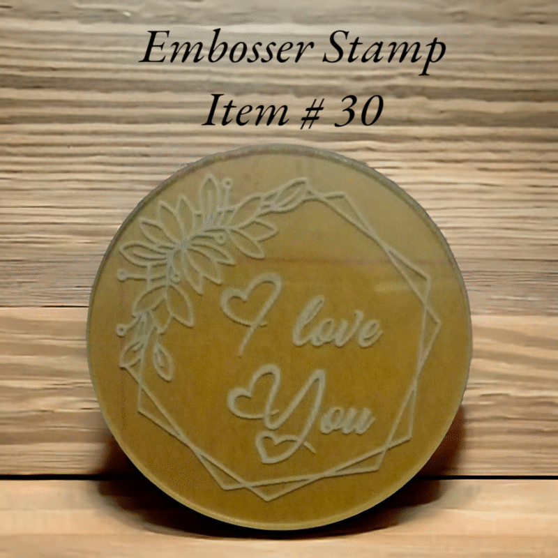 Embosser Stamp Item # 30