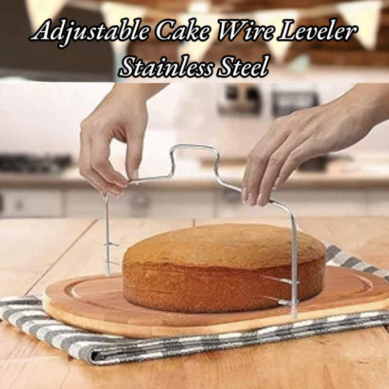 Adjustable Cake Wire Leveler Stainless Steel