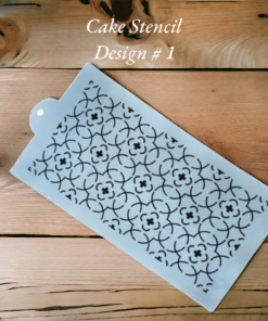 Cake Stencil Design # 1