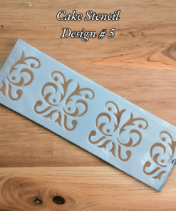 Cake Stencil Design # 5